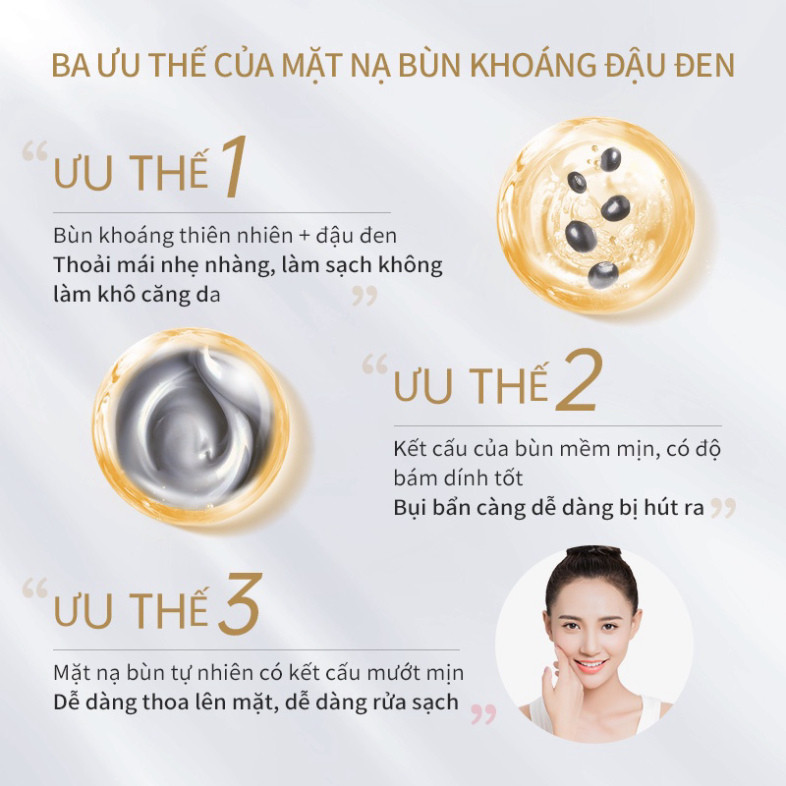 Mặt nạ đất sét MASKFAMILY thành phần đậu đen, hỗ trợ se khít lỗ chân lông, giúp da mềm mịn trắng sáng 145g