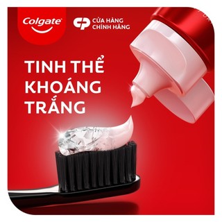 [HB gift] Kem Đánh Răng Colgate trắng răng Optic White Exfoliating Mineral cho răng sáng bóng 100g/tuýp