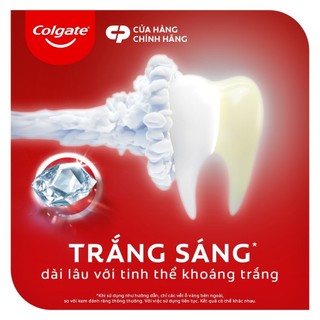 [HB gift] Kem Đánh Răng Colgate trắng răng Optic White Exfoliating Mineral cho răng sáng bóng 100g/tuýp
