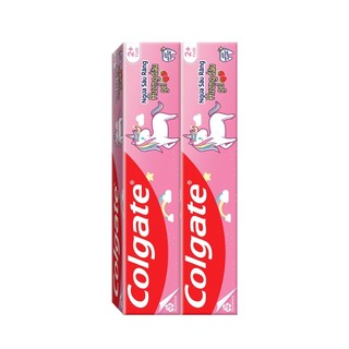 [HB Gift] Bộ 2 kem đánh răng cho bé kỳ lân Unicorn hương dâu Colgate 40g