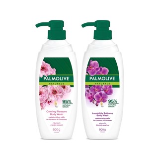 Sữa tắm Palmolive chiết xuất thiên nhiên dưỡng da ẩm mịn từ hoa 500g