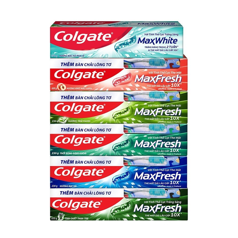Ảnh Kem đánh răng Colgate Maxfresh the mát dài lâu gấp 10 lần 2