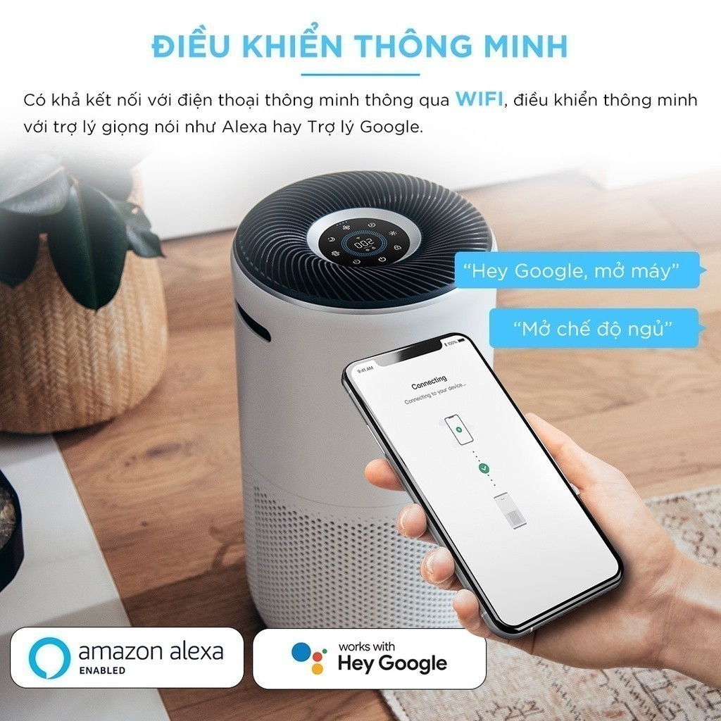 Máy Lọc Không Khí Levoit Core 400S 92m2 | Bộ Lọc HEPA 13 Lọc Bụi Mịn | Hàng  Chính Hãng | Shopee Việt Nam