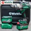 Máy Siết Bulong Workfix WF-IW2100PRO- Auto Stop, Vặn Mở Đai Ốc Lớn, Chân Pin Phổ Thông