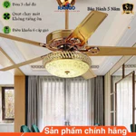 Quạt Trần Lato 5 Cánh Lõi Đồng Chạy Êm 6 Cấp Độ Gió 3 Chế Độ Đèn Điều Khiển Từ Xa Bảo Hành 10 Năm Mã 02 — ảnh 3