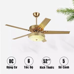 Quạt Trần Lato 5 Cánh Lõi Đồng Chạy Êm 6 Cấp Độ Gió 3 Chế Độ Đèn Điều Khiển Từ Xa Bảo Hành 10 Năm Mã 02 — ảnh 8
