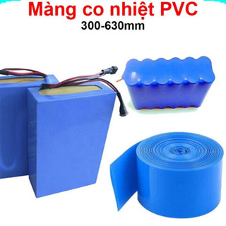 (1 mét) màng co nhiệt PVC bọc pin từ 310 - 580mm