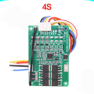 Mạch sạc bảo vệ pin lithium 4S/5S/6S/7S MA18 dòng xả 18A cổng ra dây có tản nhiệt