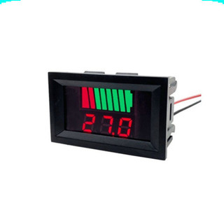 Đồng hồ đo điện áp và hiển thị mức pin 12V/24V/36V/48V/60V/72V