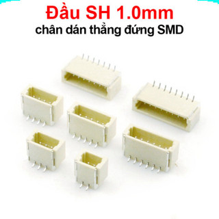 [Ưu đãi] (20 cái) Đầu SH 1.0mm chân dán thẳng đứng SMD