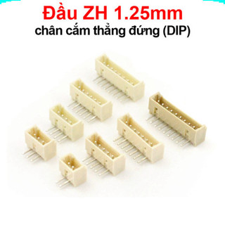 [Ưu đãi] Đầu ZH 1.25mm Chân cắm nằm ngang, chân cong (DIP)