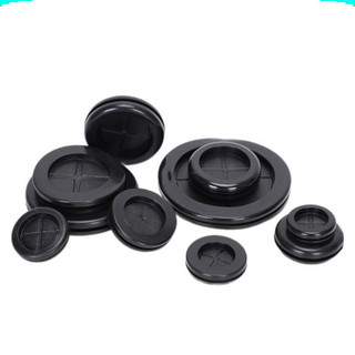 [Ưu đãi] Đệm cao su, Ron cao su đen luồn dây tủ điện 12 - 50mm