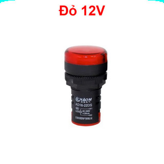 [Ưu đãi] (5 cái) Đèn báo AD16-22DS lỗ khoét 22mm điện áp 12V, 24V, 220VAC, 380VAC