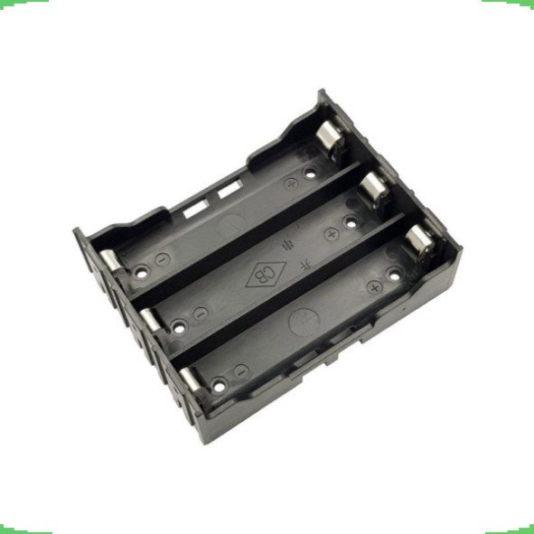 [Giá bán sỉ] Đế pin, khay pin 18650 chân hàn PCB