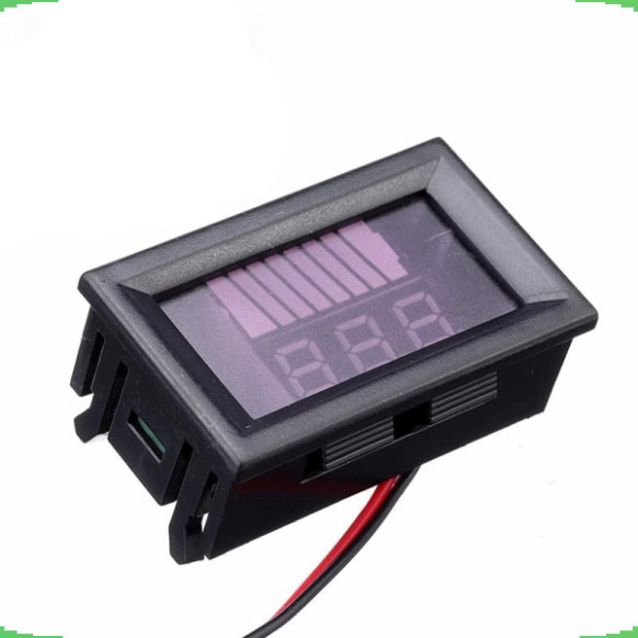 Đồng hồ đo điện áp và hiển thị mức pin 12V/24V/36V/48V/60V/72V