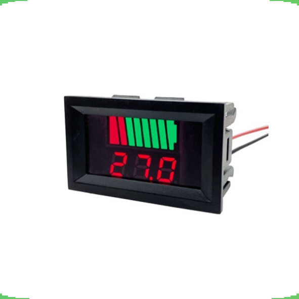 Đồng hồ đo điện áp và hiển thị mức pin 12V/24V/36V/48V/60V/72V
