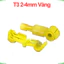 Bộ cút nối dây điện chữ T, cút nối dây điện phân nhánh