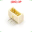 Đầu ZH 1.25mm Chân cắm nằm ngang, chân cong (DIP)