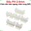 Đầu PH 2.0mm Chân cắm nằm ngang, chân cong (DIP)