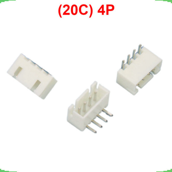 [Giá bán sỉ] (50 cái) Đầu XH 2.54mm Chân cắm nằm ngang, chân cong (DIP)