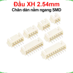 Đầu XH 2.54mm Chân dán nằm ngang SMD