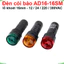 Đèn còi báo AD16 - 16SM lỗ khoét 16mm điện áp 12V, 24V, 220V, 380VAC