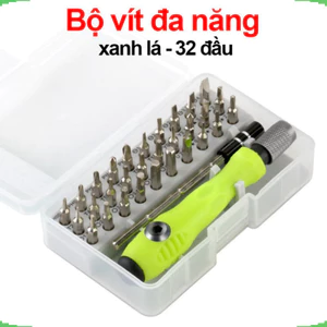 Bộ vít đa năng xanh lá 32 đầu