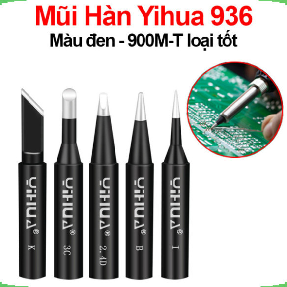 Mũi hàn Yihua 936 màu đen - 900M - T loại tốt