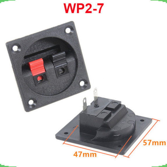[Giá bán sỉ] (5 cái) Đầu nối dây loa, trạm kẹp loa, jack dây loa chân hàn dây, chân hàn PCB