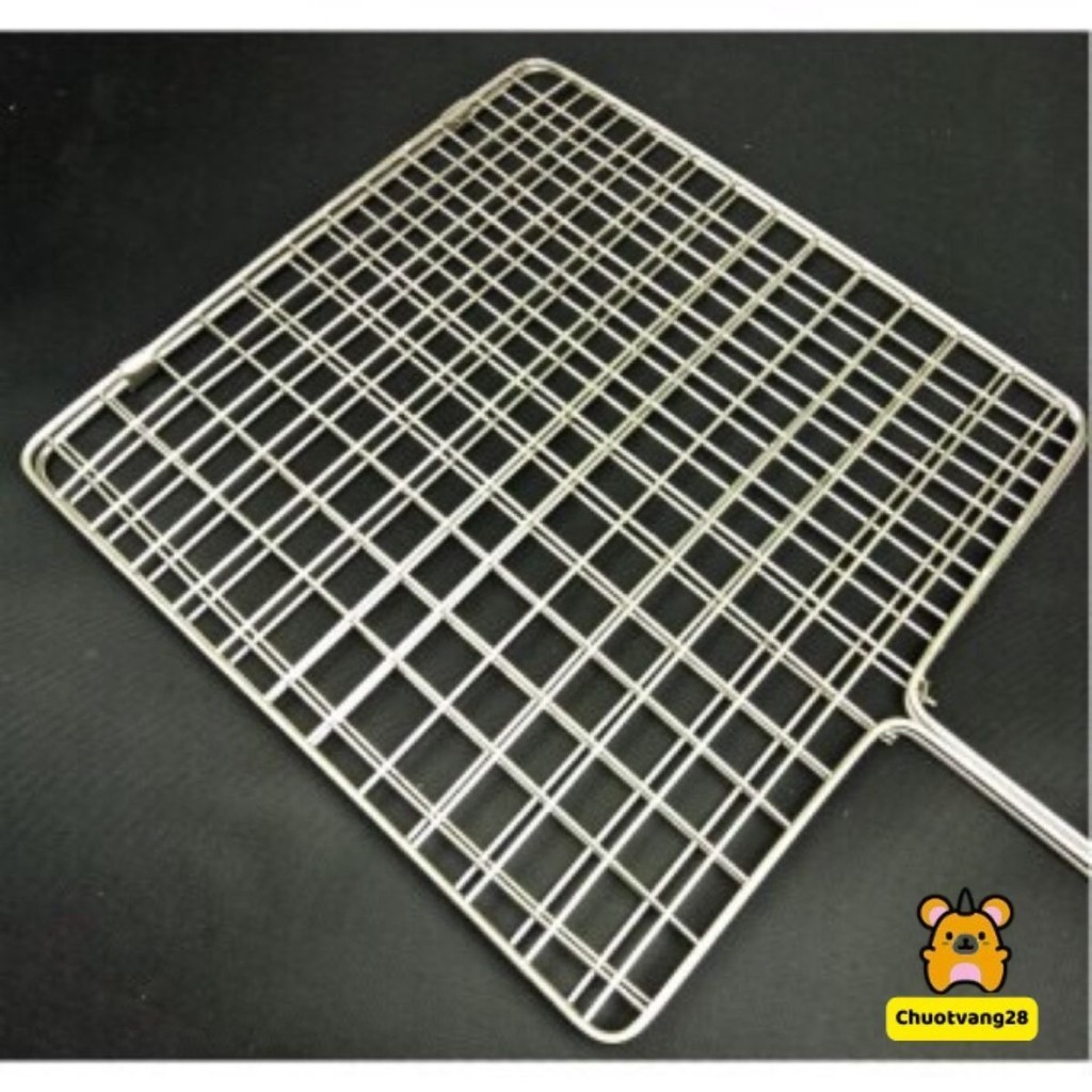 Vỉ nướng inox cao cấp, kẹp thịt , nướng xiên chả BBQ
