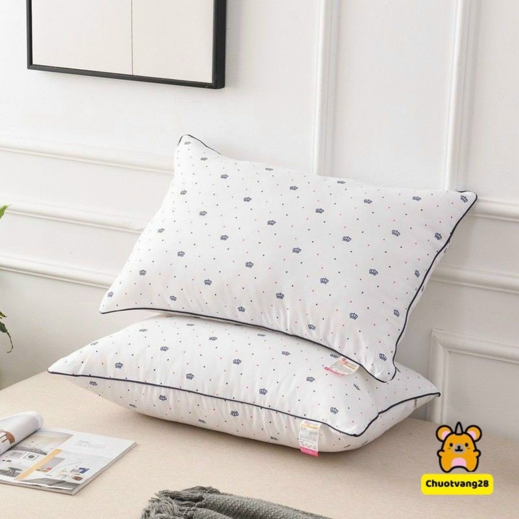 Combo 2 Ruột Gối In Hình Vương Miện Nặng 1.3kg
