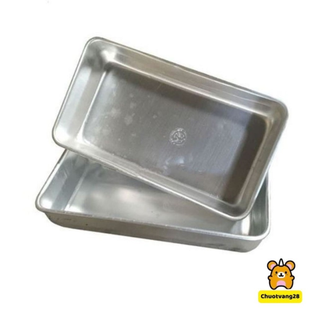 Khay làm đá bằng nhôm dày đẹp loại 1Kg - 2Kg - 3Kg