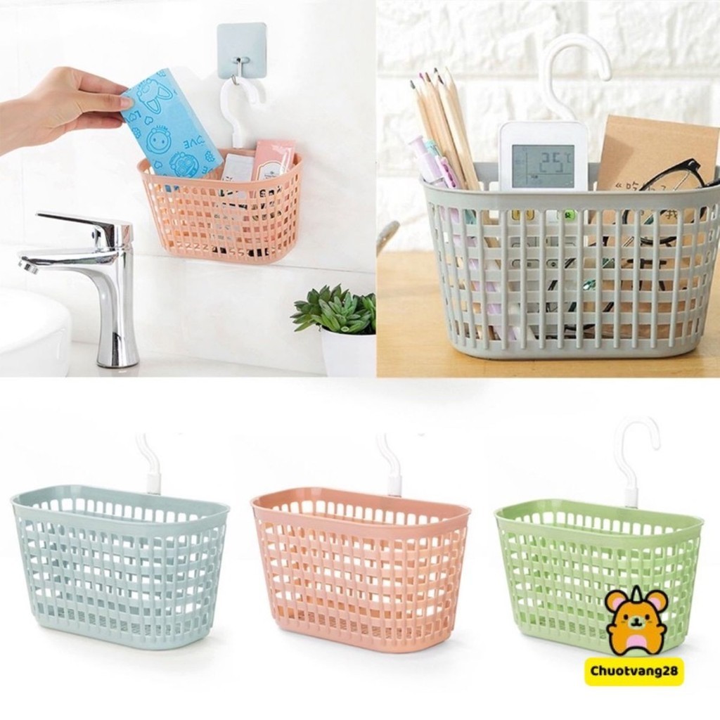Rổ móc, Rổ treo bồn rửa chén có móc câu tiện lợi