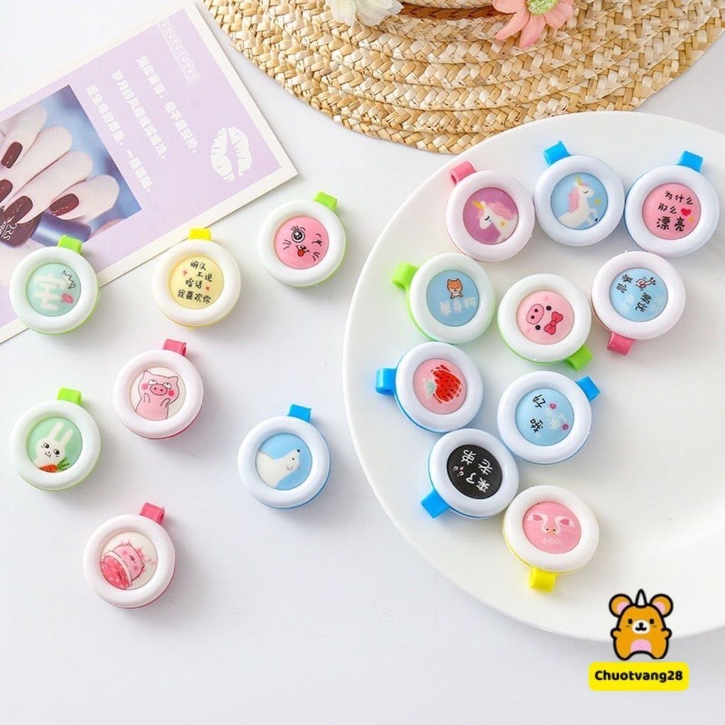 Kẹp tinh dầu sả chanh đuổi muỗi chống muỗi cho bé