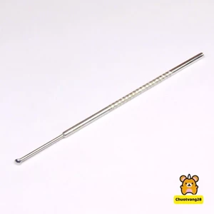 Combo 5 Que ngoáy lấy ráy tai Inox không đau - Dụng cụ ngoáy tai inox 10cm tiện lợi