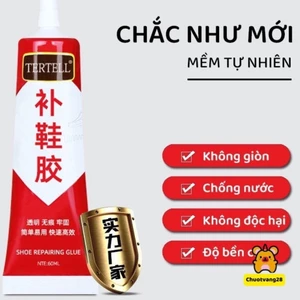 Keo Dán Giày Dép Siêu Dính Siêu Bền, Chống Nước Tốt 60ML