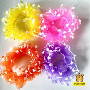 Dây thun buộc tóc đi múa cho bé , Dây voan múa cho bé