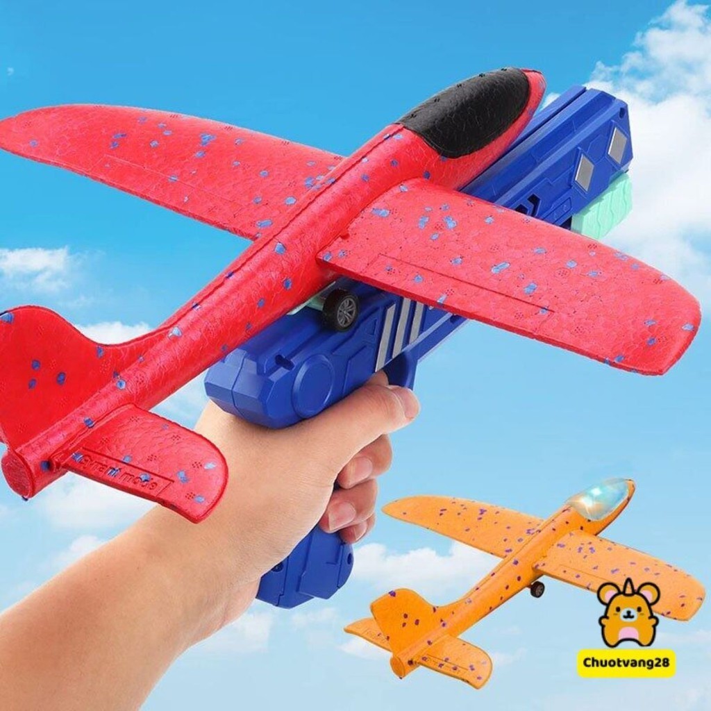 Đồ Chơi Bắn Máy Bay Xốp - Đồ Chơi Trẻ Em