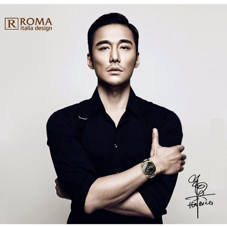 Đồng hồ Nam ROMA ITALIA P8848 Sang trọng, Khoa Thép, Chống Nước Rất Tốt, Dây Demi Đẳng Cấp