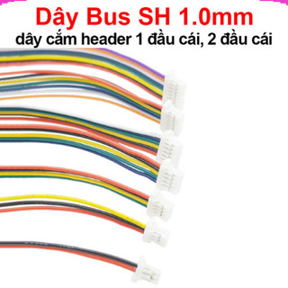 [Giá sỉ] (10C) Dây Bus SH 1.0mm, dây cắm header 1 đầu cái, 2 đầu cái