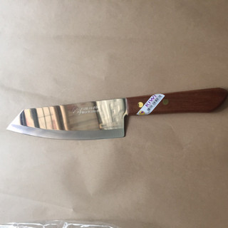 Dao thái thịt KIWI 172 173, dao bếp Thái Lan chính hãng cán gỗ chắc chắn inox bóng loáng tiện lợi - Bếp Của Hà