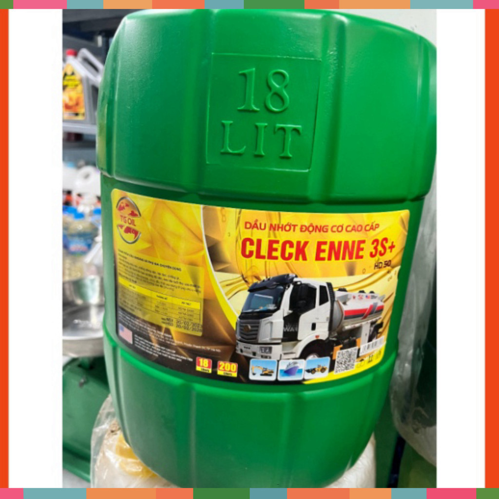 Dầu Nhớt Động Cơ Cao Cấp Cleck Enne 3S+ / HD50- Dầu Động Cơ Xăng Và ...