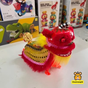 Đèn Lông Lân Sư Tử, Đèn lồng Trung Thu cho bé, đèn lồng kỳ lân có nhạc