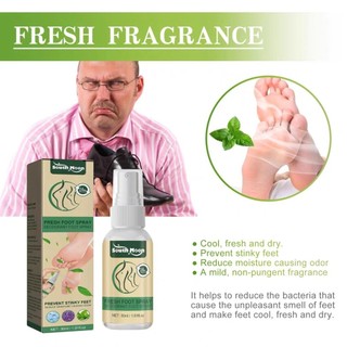 Xịt hôi chân SOUTH MOON 30ml chiết xuất tự nhiên từ bạc hà Xịt khử mùi hôi chân khử mùi giày hiệu quả TP13