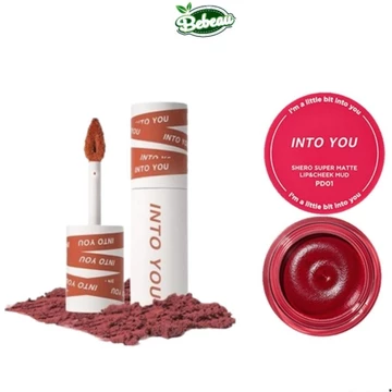 Son Into You Shero Super Matte Lip & Cheek Mud Son Kem Dạng Bùn Mịn Lì Dễ Lên Màu - Bebeau