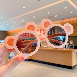 Kính mát hoạ tiết hoạt hình Tai Gấu dễ thương cho bé RABBI