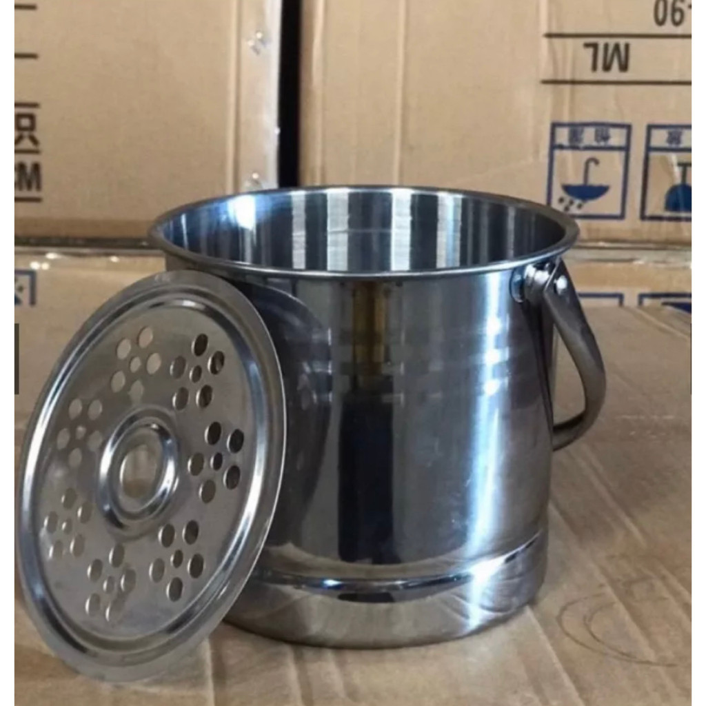 Xô đựng đá 1 lít inox hàng dày dặn ( không bao gồm kẹp gắp)