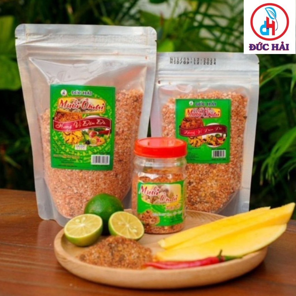 Muối ô mai xí muội Đức Hải vị chuẩn thơm ngon gói 400g