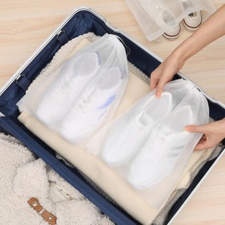 TÚI VẢI LƯỚI ĐỰNG GIÀY DÉP – SET 10 TÚI 32X38CM – DÂY RÚT CHỐNG BỤI THOÁNG KHÍ TIỆN LỢI