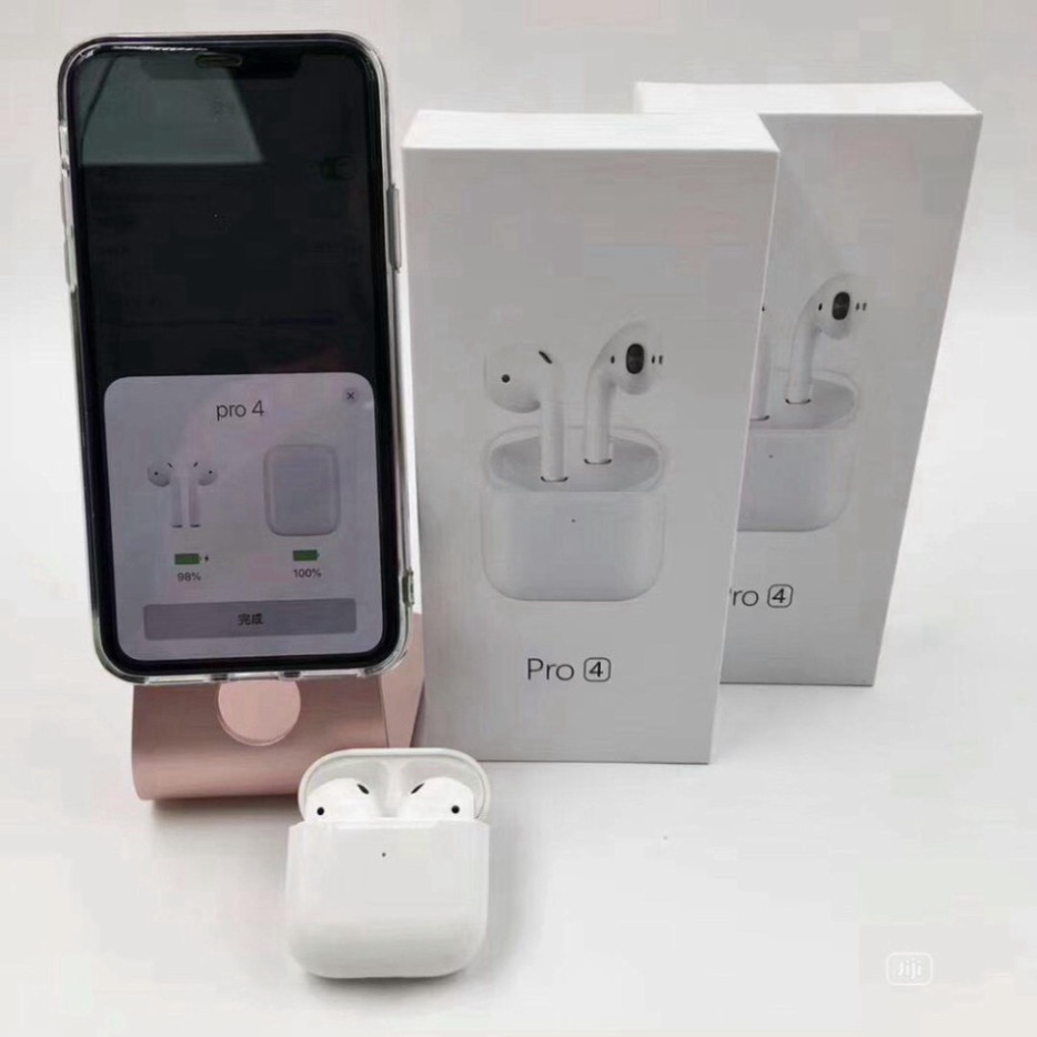 Tai Nghe Bluetooth 5.0 Không Dây Mini Pro4 Tws Tiện Dụng Dành Cho Điện Thoại - Máy Tính - Laptop với đầy đủ chức nang